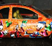 Airbrushing on Cars